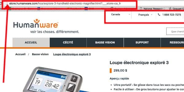 UX audit – Humanware