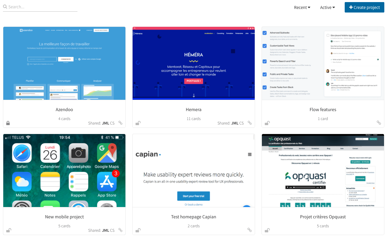 Project organization