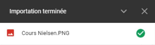Example of feedback on Google Drive